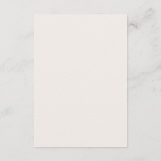 Stone Agate Marble Wedding Begleitkarte (Rückseite)