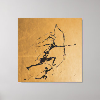 Stone Age Archers Leinwanddruck