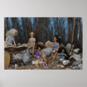 Stone Age Barbeque Poster (Vorne)