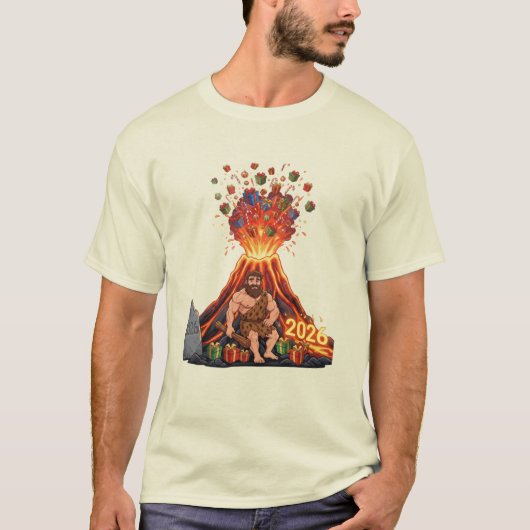 Stone Age Christmas 2026 T-Shirt (Vorderseite)