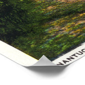 Stone Alley View South Tower and Town Clock Poster (Ecke)