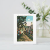 Stone Alley View South Tower and Town Clock Postkarte (Stehend Vorderseite)