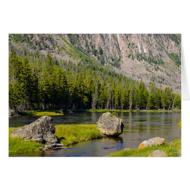 Stone am Madison River (Vorderseite (Horizontal))