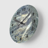 Stone and rock runde wanduhr (Winkel)