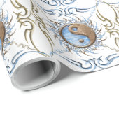 Stone and Water Yin Yang Geschenkpapier (Rolleneckpunkt)