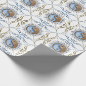 Stone and Water Yin Yang Geschenkpapier (Ecke)