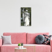 Stone Angel Black and White Leinwanddruck (Insitu (Wohnzimmer))