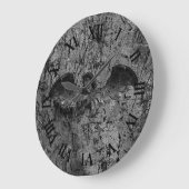 Stone Angel Große Wanduhr (Winkel)