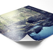 Stone Arch Bridge, Hillsboro New Hampshire Fotodruck (Ecke)