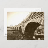 Stone Arch Bridge Postkarte (Vorne/Hinten)