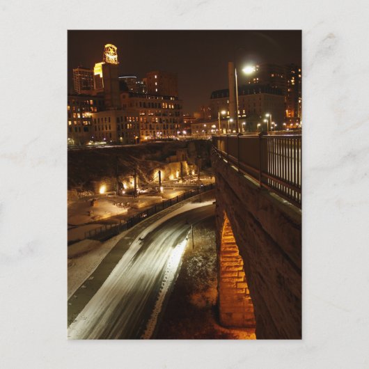 Stone Arch Bridge Postkarte (Vorderseite)