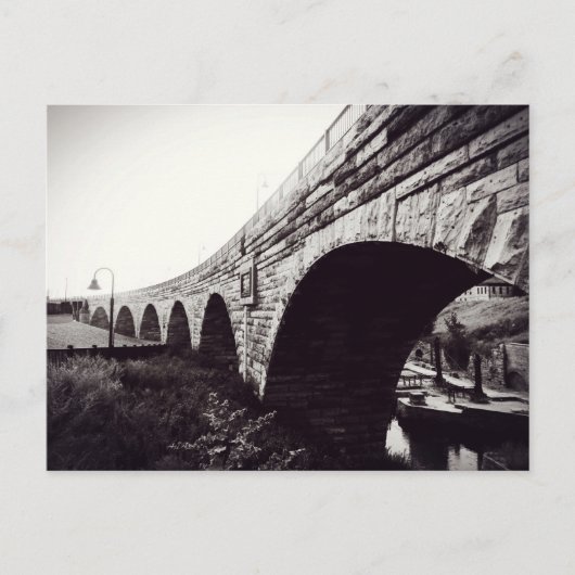 Stone Arch Bridge Postkarte (Vorderseite)