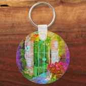 Stone Arch Colorful Gate Schlüsselanhänger (Vorderseite)