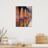 STONE ARCH SUNSET POSTER (Küche)