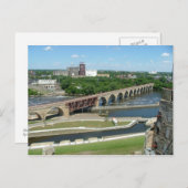 Stone Arche Brücke Postkarte (Vorne/Hinten)