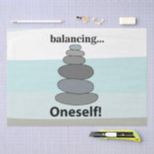 Stone Balancing Rock Seidenpapier (Handwerk)