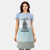 Stone Balancing Schürze (Getragen)