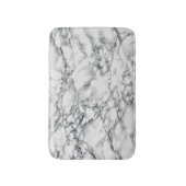 Stone Bath Mat Modern Design aus weißem Marmor Badematte (Vorderseite Vertikal)