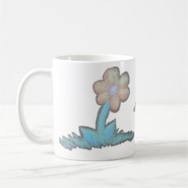 Stone Blume Liebe Kaffeetasse