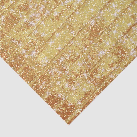Stone Brick Textil Gold Glitzer Decoupage Seidenpapier (Ausschnitt)