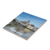 Stone Bridge in Regensburg, Deutschland Fliese (Seite)
