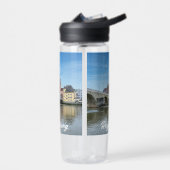 Stone Bridge in Regensburg, Deutschland Trinkflasche (Links)