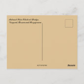 Stone Bridge in Visegrad Bosnia and Herzegovina Postkarte (Rückseite)