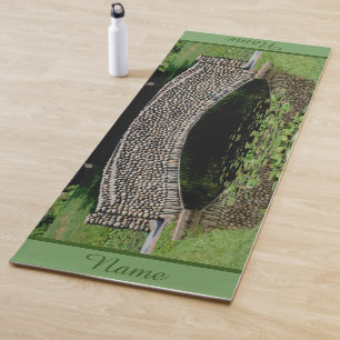 Stone Bridge Lilypads Natur Personalisiert Yogamatte