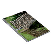 Stone Bridge Lilypads Nature Notizblock (Rechte Seite)