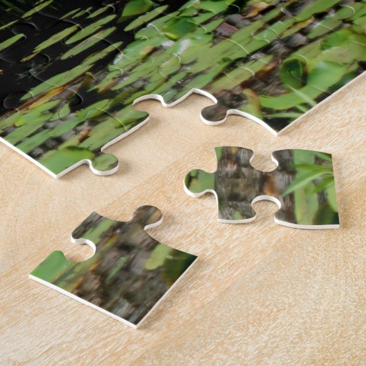 Stone Bridge Lilypads Nature Puzzle (Seite)