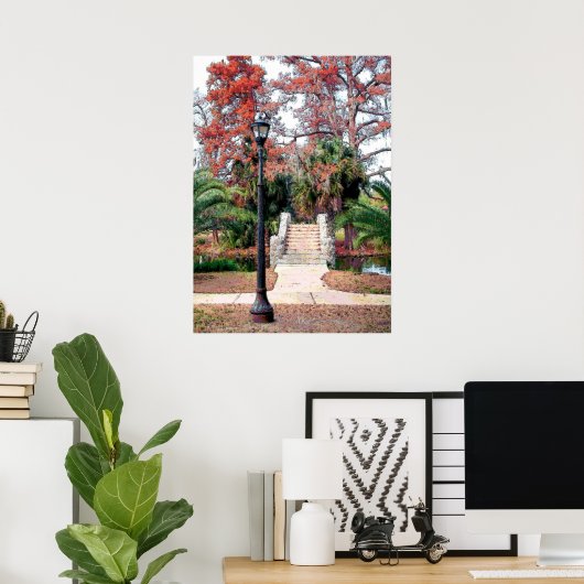 Stone Bridge Parco Civico-Ciani Poster (Heimbüro)