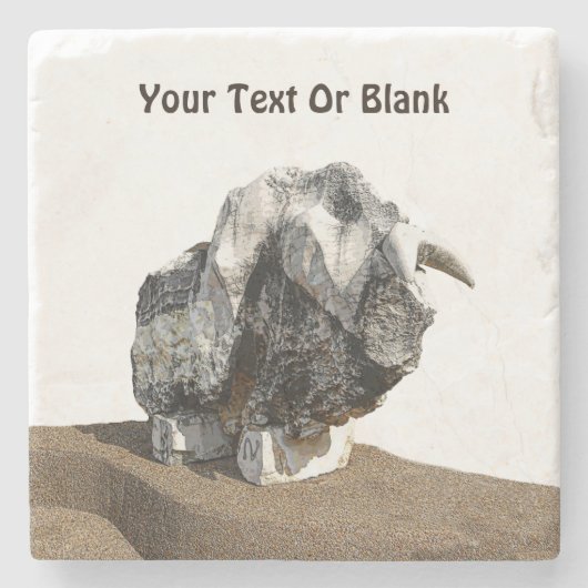 Stone Bull - Ma'alot Steinuntersetzer (Vorderseite)