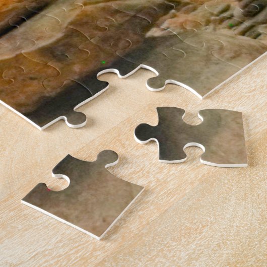 Stone Cairs, Mohegan Bluffs, Block Island RI Puzzle (Seite)