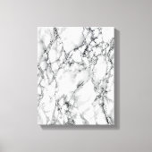 Stone Canvas aus weißem Marmor Print Leinwanddruck (Vorderseite)