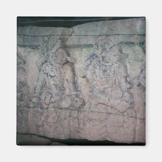 Stone Carved Ancient Mayan Ruins Copan Honduras Magnet (Vorne)