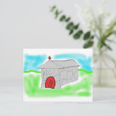 Stone Church Postkarte (Stehend Vorderseite)