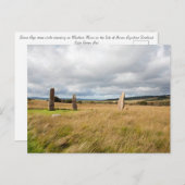 Stone Circle Machrie Moor Arran Postkarte (Vorne/Hinten)