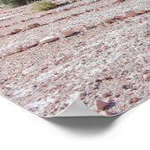 Stone Circle Red Rock Canyon Poster (Ecke)