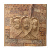 Stone Citizen drei Granit-Säuglinge Fliese (Vorderseite)