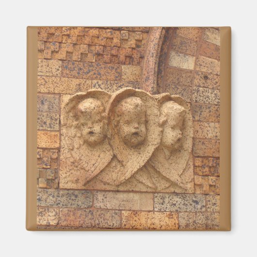 Stone Citizen drei Granit-Säuglinge Magnet (Vorne)