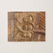 Stone Citizen drei Granit-Säuglinge Puzzle (Horizontal)
