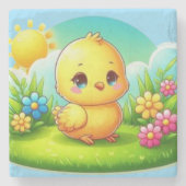 Stone Coaster Steinuntersetzer (Vorderseite)