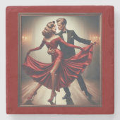 Stone Coaster Steinuntersetzer (Vorderseite)