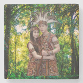 Stone Coaster Steinuntersetzer (Vorderseite)