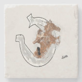 Stone Coastert : Lucky Steinuntersetzer (Vorderseite)