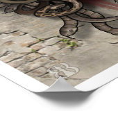 Stone Cold Beauty Poster (Ecke)