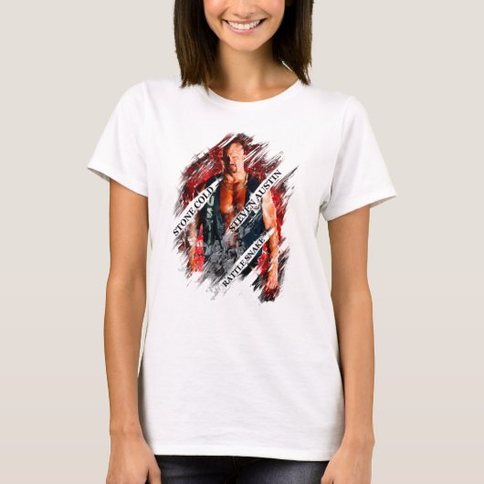 Stone Cold Steve Austin Artwork T-ShirtStone Kälte T-Shirt (Vorderseite)