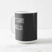 Stone Cold T-Shirt Kaffeetasse (Vorderseite Links)