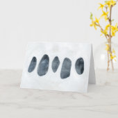 Stone Collection II Karte (Gelbe Blume)