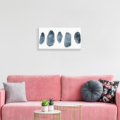 Stone Collection II Leinwanddruck (Insitu (Wohnzimmer))